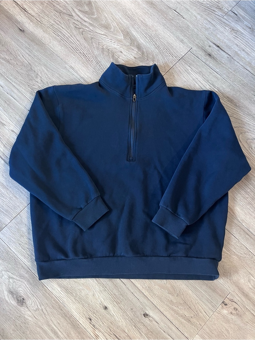 lululemon athletica Navy Half-Zip Pullover Sweater